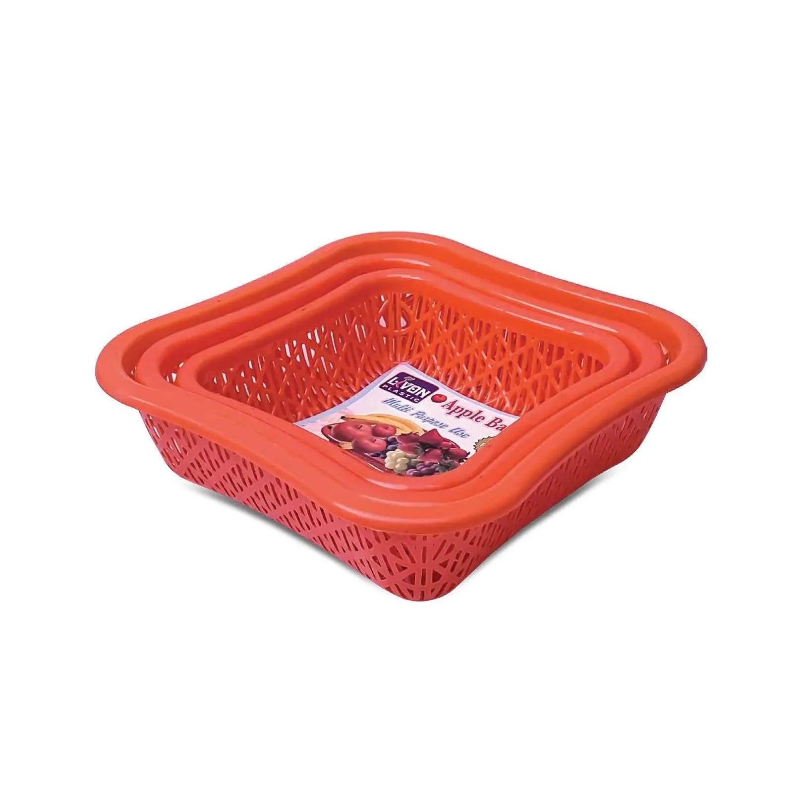 Fruite Basket Apple 3 Pcs Set - My Store